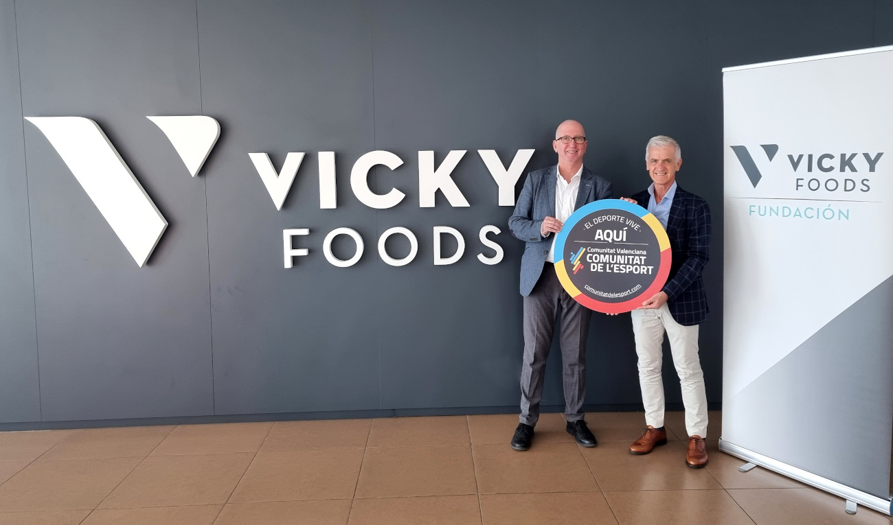 La Fundación Vicky Foods se une a la Fundación Trinidad Alfonso para promover el deporte base de la Comunitat Valenciana