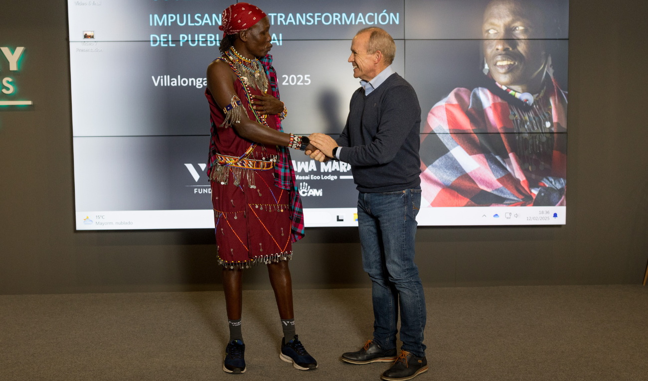Conocemos a William Kikanae, líder masaí
